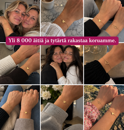 Sydänrannekoru – Äiti ja tytär
